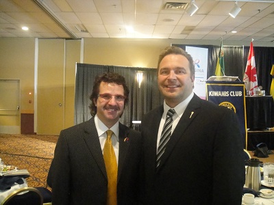 Ken and Regina Mayor Pat Fiacco